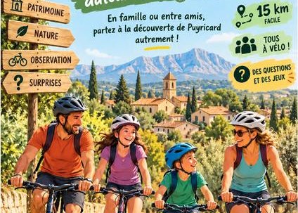 1er Quizz à vélo autour de Puyricard