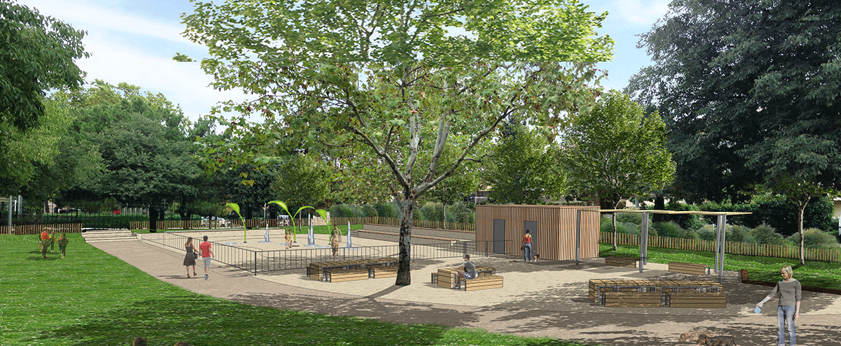 Parc urbain : les travaux ont commencé