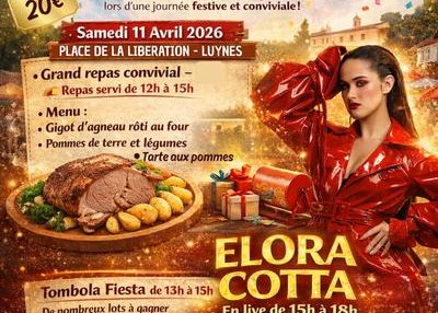 Repas festif et concert - Anniversaire Festi'Luynes