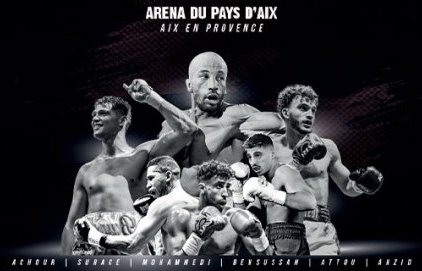 Gala de boxe anglaise à l'Arena