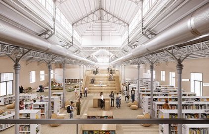Réhabilitation de la bibliothèque Méjanes - Allumettes
