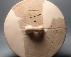 Couvercle discoïdal de dolium - Antiquité - 16 boulevard de la République 1986
