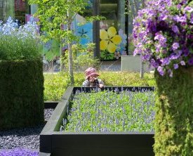Installations florales pour la 38e Foire des Villes fleuries