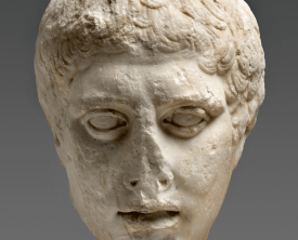 Tête de Doryphore - Marbre blanc à grain fin et brillant 27 x 17 cm - (…)