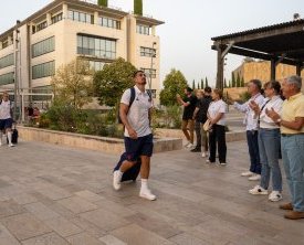 Arrivée de l'équipe de France de rugby à Aix-en-Provence