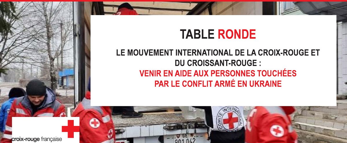 Table ronde organisée par La Croix-Rouge française