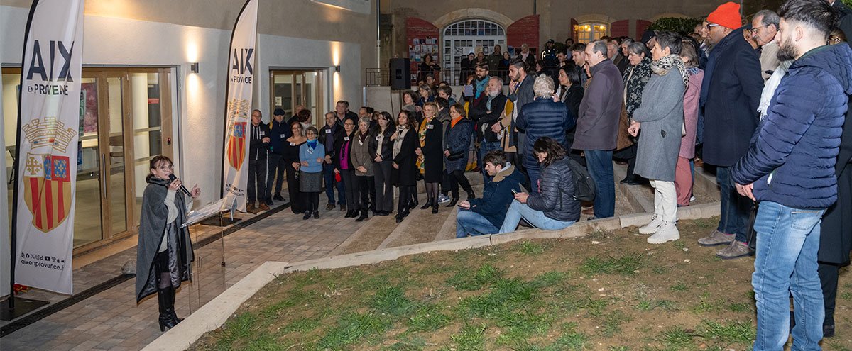 Inauguration du Bastidon de la Mareschale