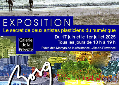 Exposition Bosq - Chostakoff en centre Aix
