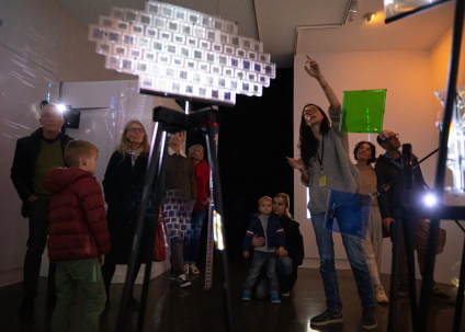 Atelier pour les familles – Porte-voix : écoute, création et performance&nbsp;(…)