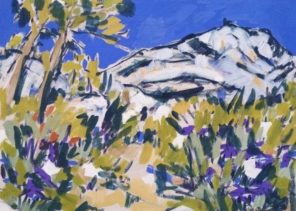 Sainte-Victoire, peintures et dessins de Miriam Hartmann