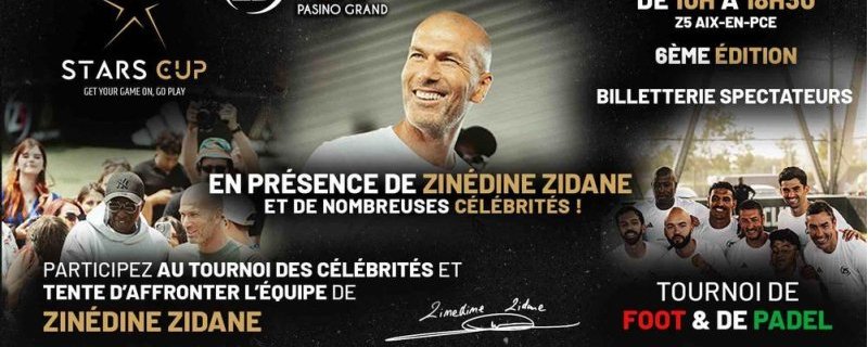StarsCup 6 au Z5 Aix - En présence de Zinédine Zidane