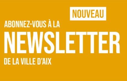 S'abonner à la Newsletter de la Ville