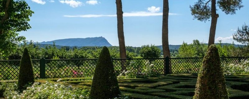 Jardin de la bastide de Romégas