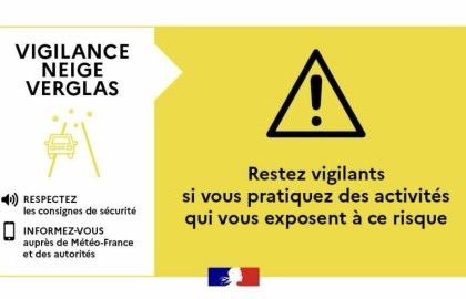 Bouches-du-Rhône / Vigilance jaune "neige-verglas"