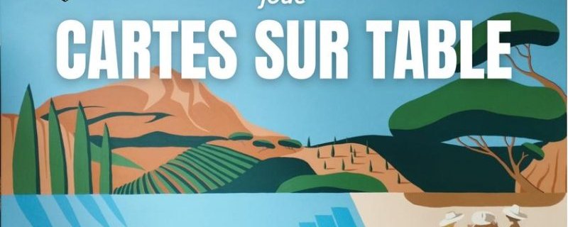 Exposition " Marie Deforche joue cartes sur table"