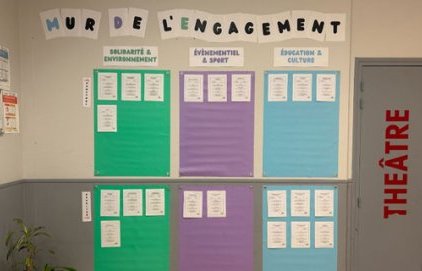 Je recrute - Mur de l'Engagement au Repère Jeunesse
