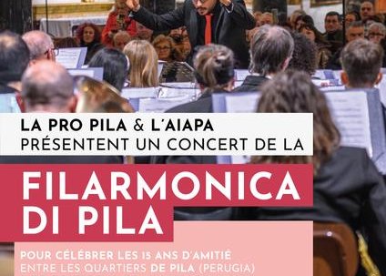 Concert : Filarmonica de Pila - 15 ans d'amitié entre Pila et le Pont&nbsp;(…)