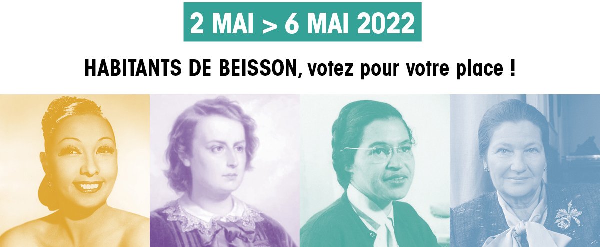 Habitants de Beisson, votez pour votre place - Du 2 au 6 Mai