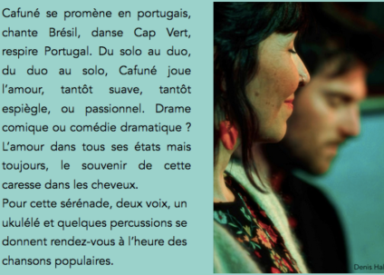 Concert : Duo Cafuné