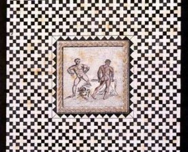 Mosaïque d'Entelle et Darès