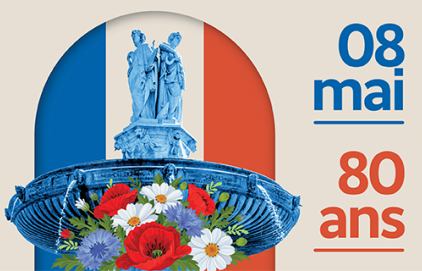 Cérémonie commémorative du 80è anniversaire de la Victoire du 8 mai 1945 - (…)