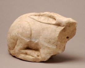 Lapin en marbre
