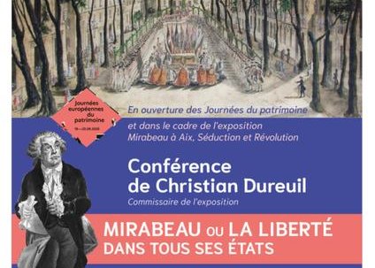 Conférence - Mirabeau ou la liberté dans tous ses états