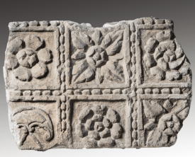 Bloc de solfite - Pierre calcaire tendre 55 x 79 x 2 cm - Antiquité Ier (…)