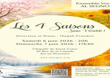 Concert : Ensemble vocal Al Segno