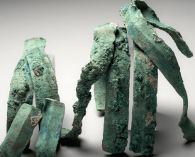 Bracelets de cheville en bronze du premier âge du Fer - Fosse 1 de Bigaron - (…)