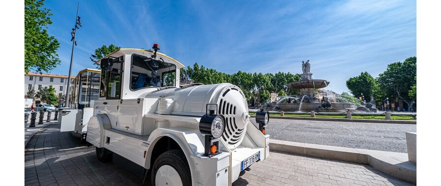 Visite d'Aix-en-Provence en petit train électrique