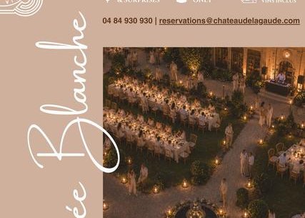 Soirée Blanche du Château de la Gaude