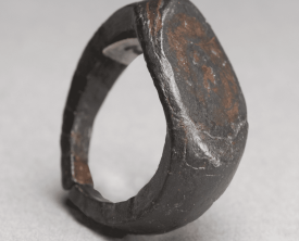 Bague en fer de type Guiraud - Antiquité - Egouts des Thermes Sextius