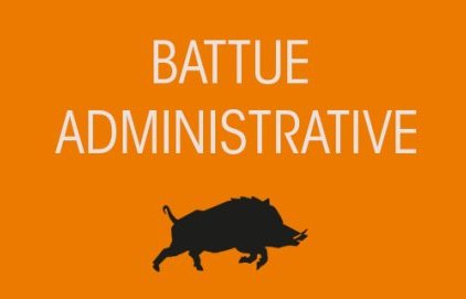 Arrêté préfectoral - Battue administrative aux sangliers à Aix et (...)