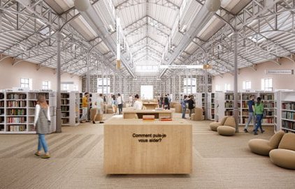 Réhabilitation de la bibliothèque Méjanes-Allumettes