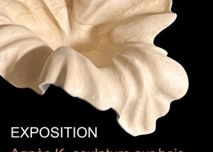 Exposition - Agnès K. sculpture sur bois
