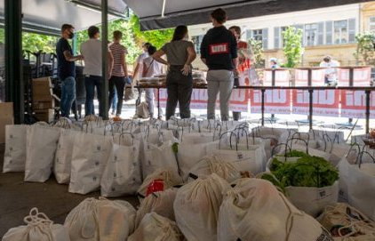Aides et distribution alimentaire étudiante