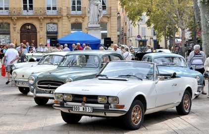 "L'élégance à Aix" - Défilé de voitures de collections