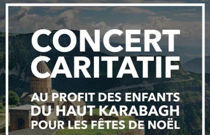 Concert de Noël caritatif en faveur des enfants du Haut Karabagh