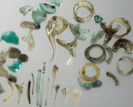 Rebus d'artisanat verrier - Antiquité - Parking Signoret 1991