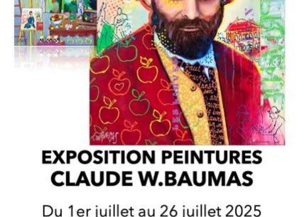Exposition de peinture Claude W.Baumas