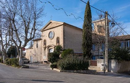 La rue de l'Eglise sécurisée