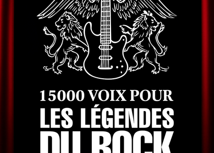 15000 voix pour les légendes du rock