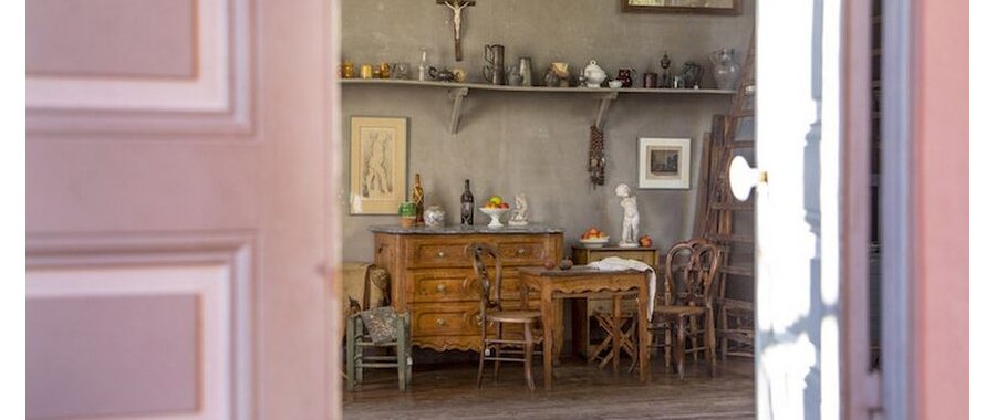Visite guidée en anglais de l'atelier de Cezanne