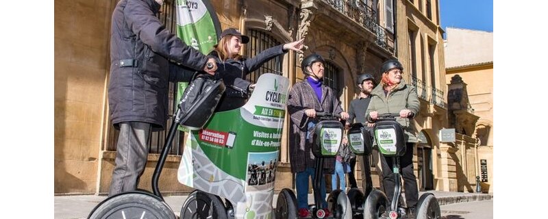 Découverte de la ville en Segway