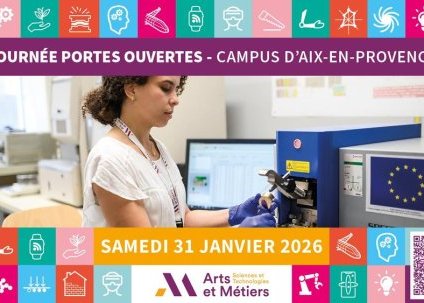 Journée portes ouvertes Campus Arts et Métiers d'Aix-en-Provence
