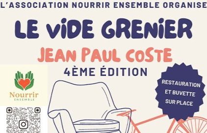 Vide-greniers caritatif au CSC Jean-Paul Coste