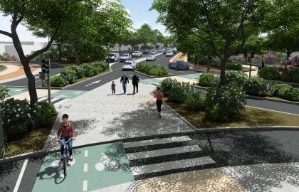 Réaménagement de la RD8n / Rond-point de la 4ème région aérienne - Av. de (…)