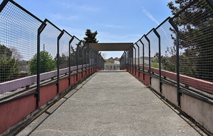 Sécurisation de la passerelle du Jas