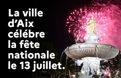 Fête nationale à Aix-en-Provence